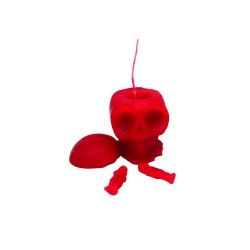 Skull Hollow Figure Candle