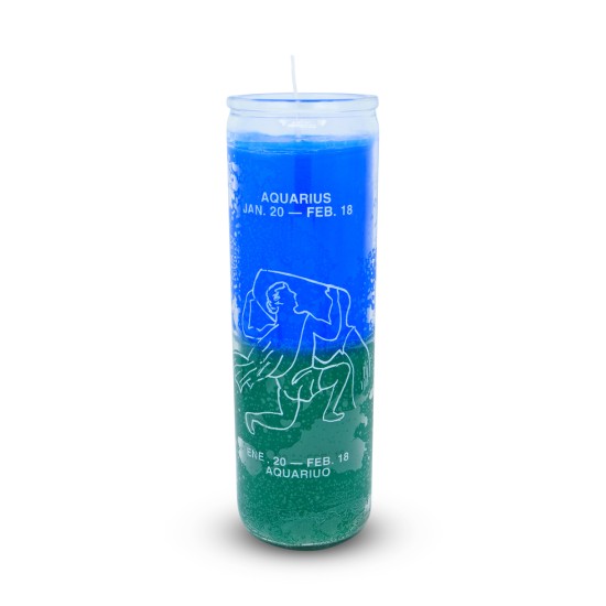 Aquarius Candle