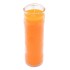 Vela Naranja Lisa