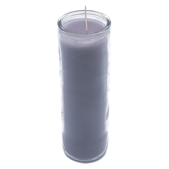 Plain Gray Candle