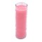 Plain Pink Candle