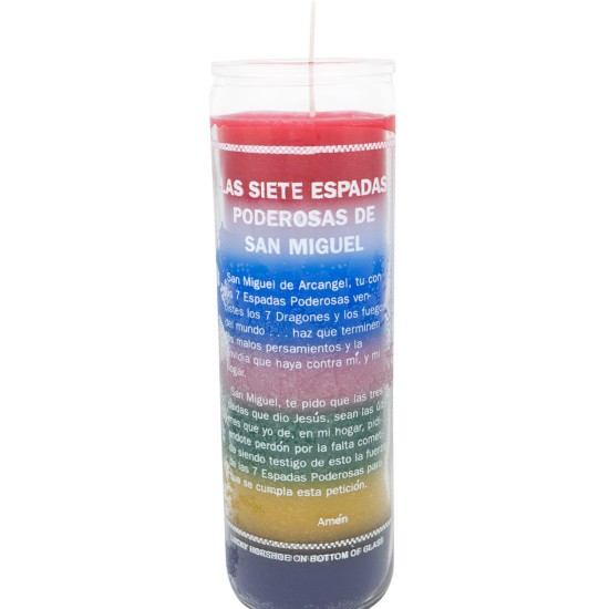 7 Swords of Saint Michael Candle