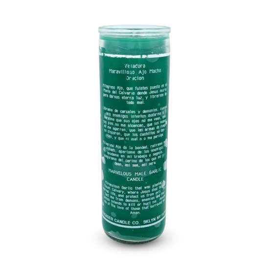 Male Garlic Candle