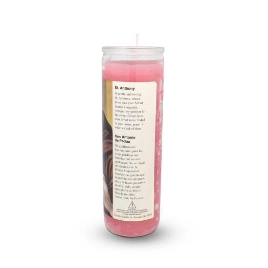 Saint Anthony Candle