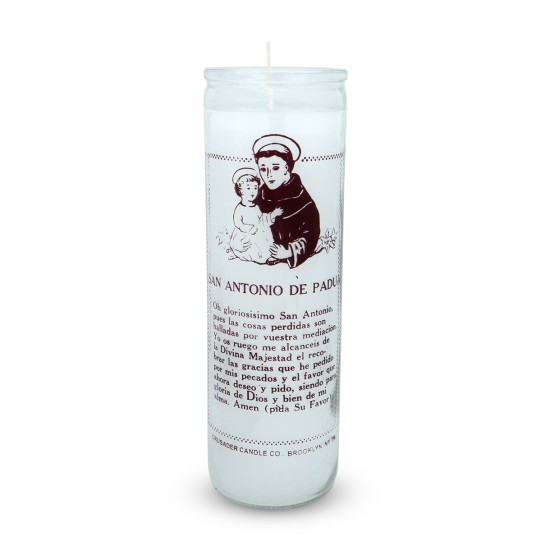 Saint Anthony Candle