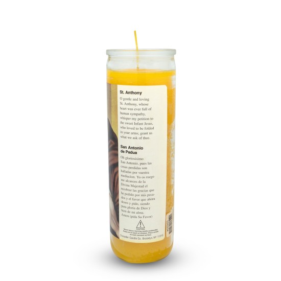 Saint Anthony Candle