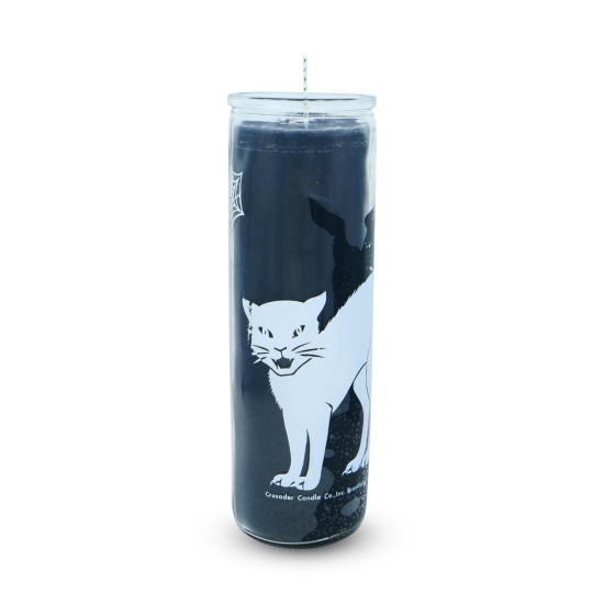 Black Cat Candle