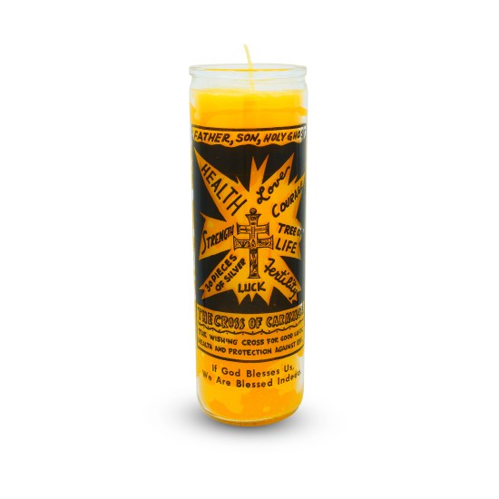 Cross of Caravaca Candle