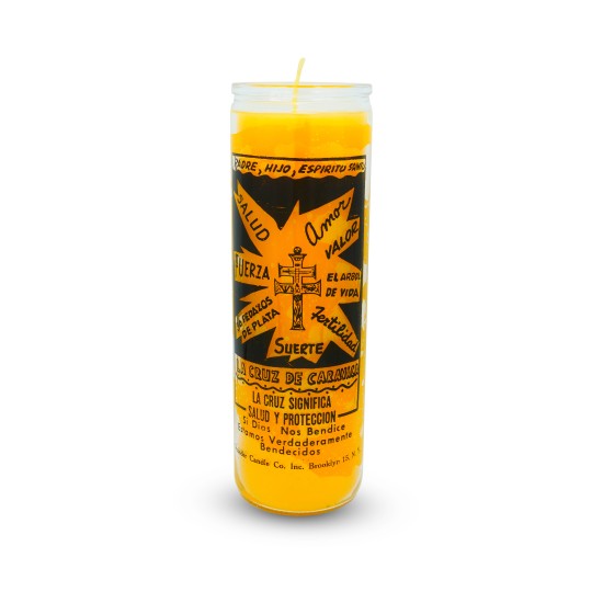 Cross of Caravaca Candle