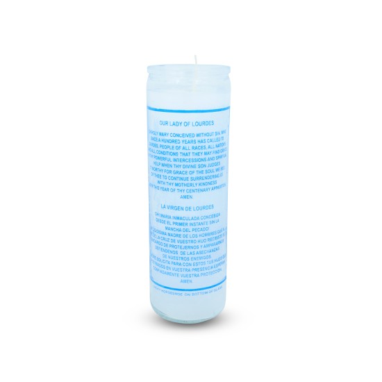 Our Lady of Lourdes Candle