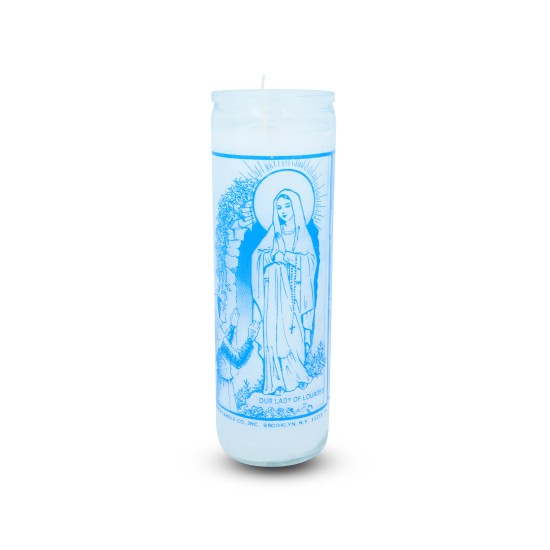 Our Lady of Lourdes Candle