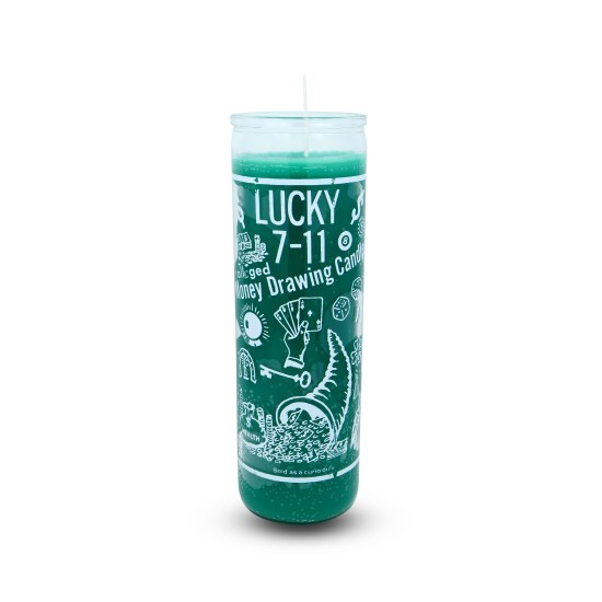 Lucky 7-11 Candle