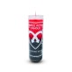 Double Action Reversing Heart Candle