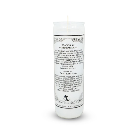 Saint Santiago Candle