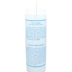 Saint Theresa Candle