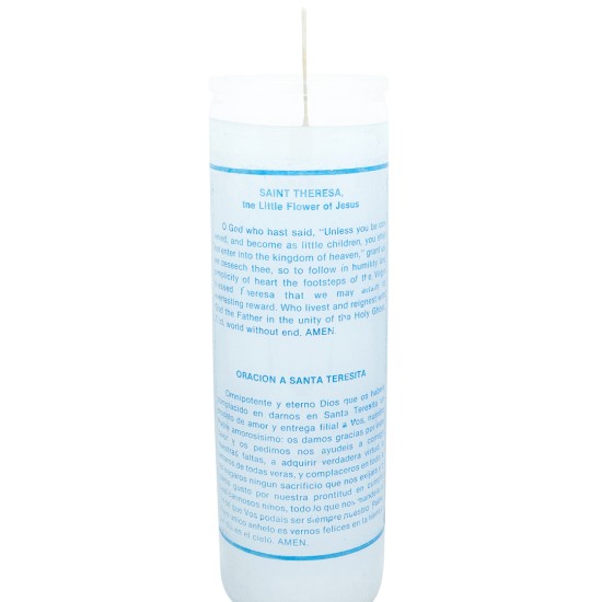 Saint Theresa Candle